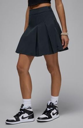 Nike Jordan Poolside Pleated Miniskirt in Black at Nordstrom Rack, Size X-Small