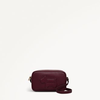 Radley London Dark Cherry Small Ziptop Cross Body Bag Hadley Lane SS26 Radley London