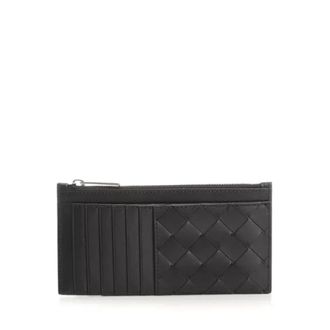 Bottega Veneta Wallets & Cardholders, male, Black, Size: ONE SIZE Black Wallet with Multiple Card Slots