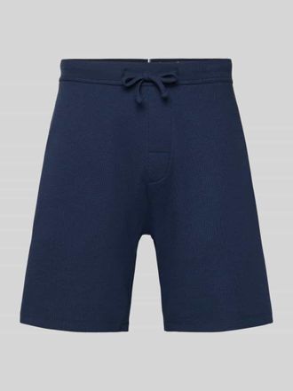 Christian Berg Shorts mit elastischem Bund in Marine, Gr&ouml;&szlig;e XXL