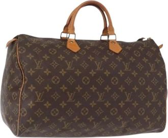 Louis Vuitton Pre-owned Handbags, female, Brown, Size: ONE SIZE Pre-owned Monogram Canvas Hand Bag