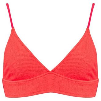 Banana Moon Miko Scrunchy Bikini-Top f&uuml;r Damen | rot