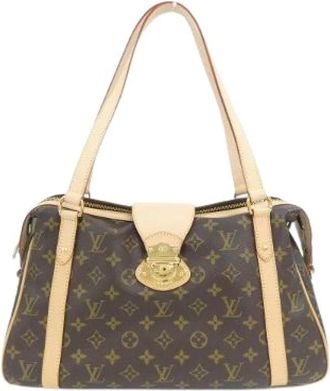 Louis Vuitton Pre-owned Monogram Schoudertas - Dames - Vintage Handtas - Bruin - ONE Size - Vintage