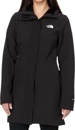 The North Face Shelbe Raschel Parka Coat In Black