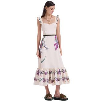 La DoubleJ Dames, Jurken, Beige, Maat: XS Katoen