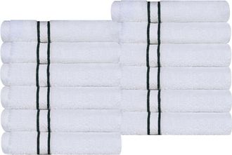 Superior 12-Piece Turkish Cotton Washcloths in Teal at Nordstrom Rack