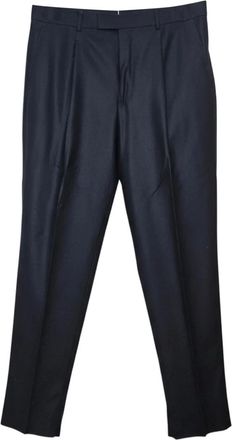 Ermenegildo Zegna Pantaloni pliss&eacute; - Blu