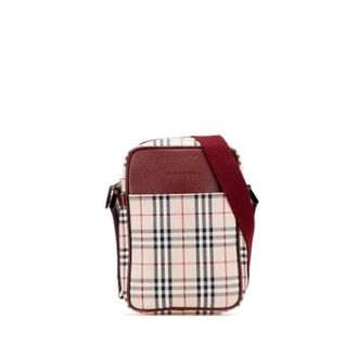 Burberry Pre-owned Cross Body Bags, female, Brown, Size: ONE SIZE Pre-owned Vintage Leather Crossbody Bag