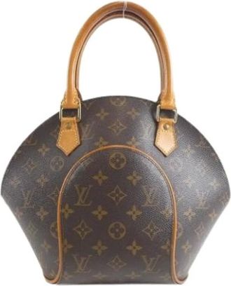Louis Vuitton Pre-owned Handbags, female, Brown, Size: ONE SIZE Pre-owned Canvas Handbag