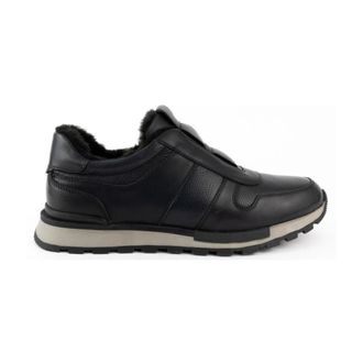Sergio Moretti Veterschoenen voor vrije tijd - Heren - Sneakers - Blauw - 43 EU - Leer - Schoenen