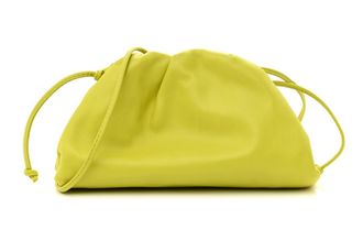 Bottega Veneta The Mini Pouch Kiwi Nappa Clutch Bag