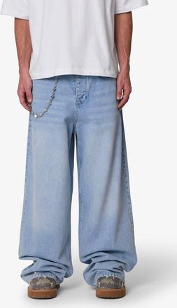 mnml Baggy Washed Rave Denim Jeans in Washed Blue at Nordstrom, Size 30