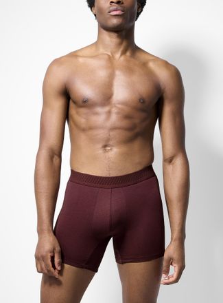 Le 31 Mens 5 neutral-hued stretch boxer brief TENCEL TM modal organic cotton