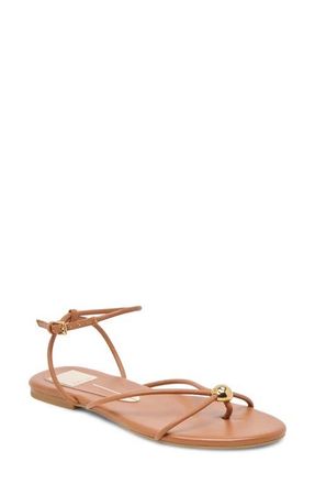 Dolce Vita Kenley Ankle Strap Sandal in Saddle Leather at Nordstrom, Size 7.5