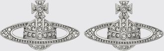 Vivienne Westwood Orecchini Orb Vivienne Westwood in ottone con strass incastonati
