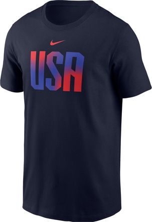 Nike USA Nike Mens Soccer T-Shirt in Blue | M11332P89USM26-NVY