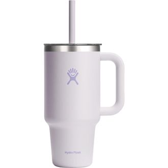 Hydro Flask 32-Ounce Clear Lid Travel Tumbler in Cloud Pink at Nordstrom