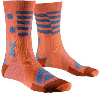 X Socks Gravel Perform Merino Crew Velosocken - Unisex | rot
