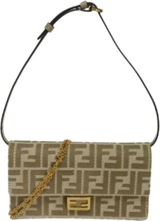 Fendi Borsa a tracolla vintage Pre-owned - - Pre-owned - Donna - Beige - ONE SIZE