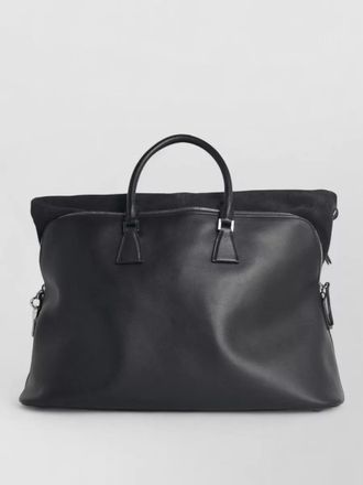 Maison Margiela 5ac soft xl leather structured travel bag