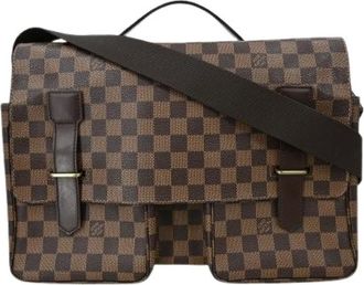 Louis Vuitton Pre-owned Cross Body Bags, male, Brown, Size: ONE SIZE Pre-owned Broadway bag