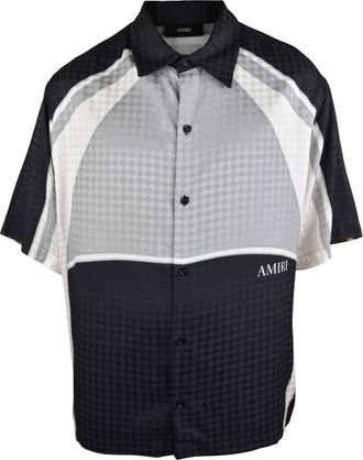 Amiri MA-shirt met vier panelen Zwart