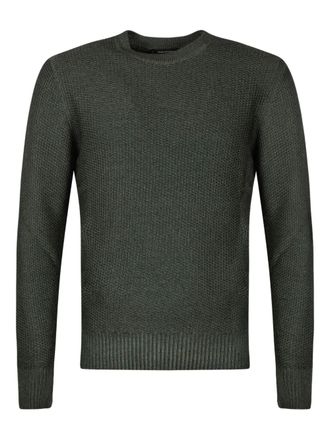 Tagliatore round-neck sweater - men - Fabric - 50 - Green
