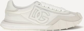 Dolce & Gabbana Sneakers Athletic in tessuto e pelle Man 41.5