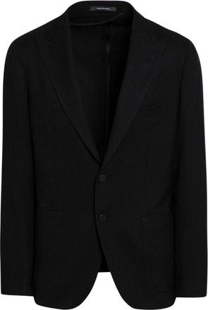 Tagliatore Single-Breasted Montecarlo Jas - Heren - Blazers - Zwart - 3XL - Wol - Jassen