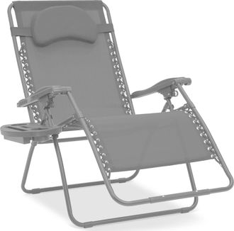 Best Choice Products Oversized Zero Gravity Chair, Folding Outdoor Patio Recliner w/ Cup Holder