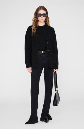 Anine Bing Roy Jean in Vintage Black at Nordstrom, Size 28