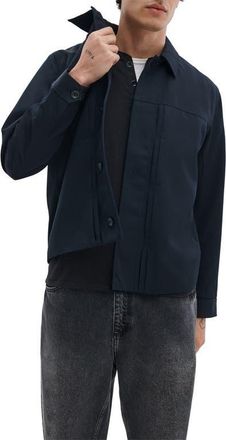 Rag & Bone Dwight Wool Gabardine Jacket in Navy at Nordstrom, Size Xx-Large