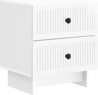 vidaXL Armario De Noche Con Caj&oacute;n Brillante 43 X 34,5 X 47,5 Cm Vidaxl