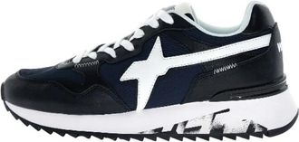 W6YZ Breeze 3-M Sneaker - Heren - Sneakers - Blauw - 42 EU - Su&egrave;de - Schoenen
