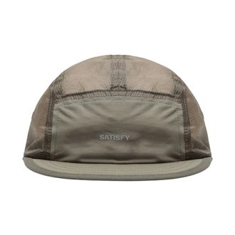 SATISFY Satisfy - Rippy Trail Cap - Heren - Accessoires - Beige - Maat: ONE Size Nylon