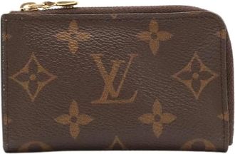 Louis Vuitton Pre-owned Plastic wallets - Dames - Vintage Accessoires - Bruin - ONE Size - Vintage