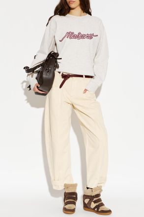 Isabel Marant Rise Sweatshirt, Womens, Cream