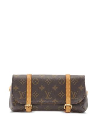Louis Vuitton 2005 monogram belt bag - Brown