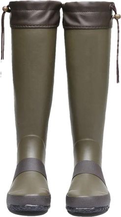 Generic Mens Rain Boots Lightweight And Soft Shoes Rain Boots With A Drawstring Closure For Water Resistance