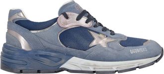 Golden Goose Blue Lace-up Sneakers