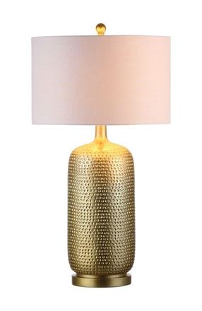 Jonathan Y Designs Sophia 30 Resin LED Table Lamp, Gold at Nordstrom