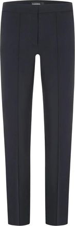 Cambio Slim-fit Broeken - Dames - Slim Fit Broeken - Zwart - XL - Katoen - Broeken