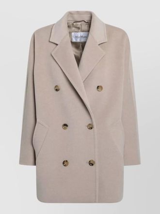 Max Mara tailored jacket double breasted back vent