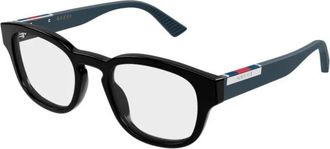 Gucci Glasses, male, Black, Size: 50 MM Eyeglasses