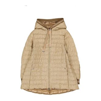 Herno Down Coats, female, Brown, Size: 2XL Quilted Down Jacket