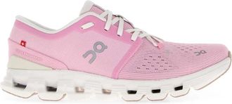 On Running Cloud X 4 - Dames - Hardloopschoenen - Roze - 40 1/2 EU - Polyester - Fitness