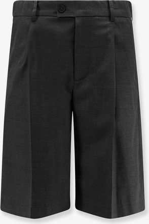 Dunst Bermuda Pleated in lana e seta - DUNST - gender_Man