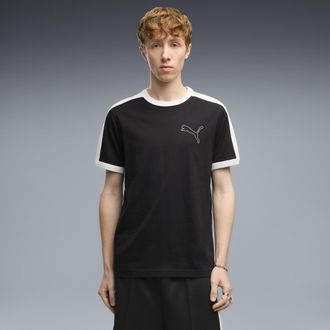 Puma T-shirt T7 Love Of The Cat da uomo, Abbigliamento, Nero, XXL