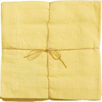 Tag Threads Slub Yellow Cloth Napkins Set of Four Everyday Use at Nordstrom