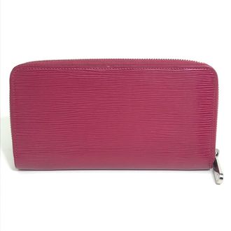 Louis Vuitton Epi Fuchsia Epi Leather Long Wallet (Bi-Fold) (Pre-Owned)